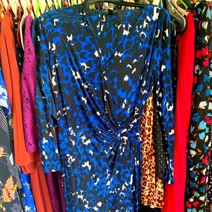 Thalia Sodi long dress with front opening